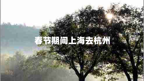 春節期間上海去杭州