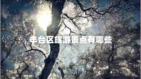 豐臺區旅游景點(diǎn)有哪些
