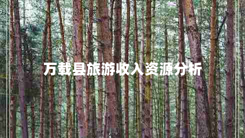 萬(wàn)載縣旅游收入資源分析