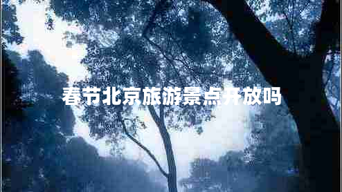春節北京旅游景點(diǎn)開(kāi)放嗎