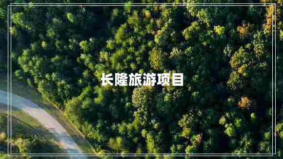 長(cháng)隆旅游項目
