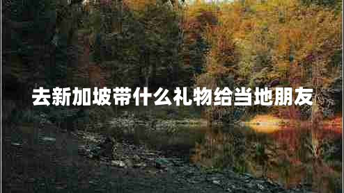 去新加坡帶什么禮物給當地朋友