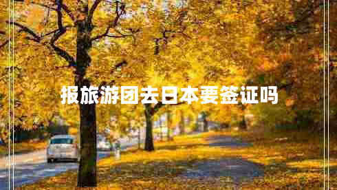 報旅游團去日本要簽證嗎