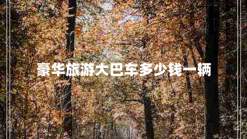 豪華旅游大巴車(chē)多少錢(qián)一輛