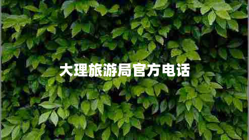大理旅游局官方電話(huà)