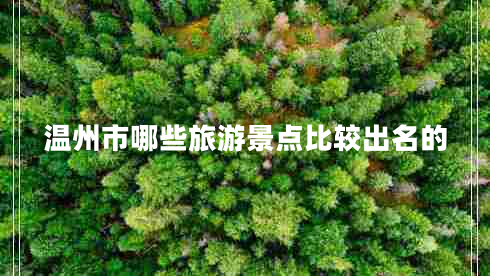 溫州市哪些旅游景點(diǎn)比較出名的