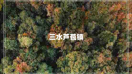 三水蘆苞鎮