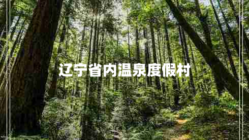 遼寧省內溫泉度假村