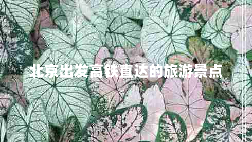 北京出發(fā)高鐵直達的旅游景點(diǎn)