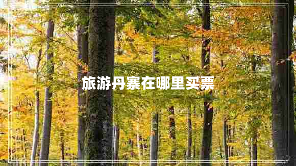 旅游丹寨在哪里買(mǎi)票