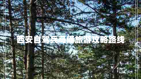 西安自駕兵馬俑旅游攻略路線(xiàn)