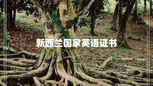 新西蘭國家英語(yǔ)證書(shū)