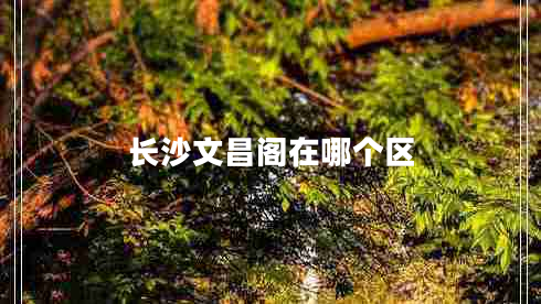 長(cháng)沙文昌閣在哪個(gè)區