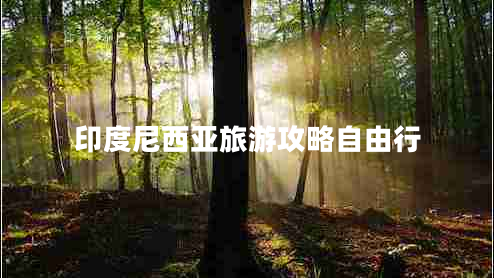 印度尼西亞旅游攻略自由行
