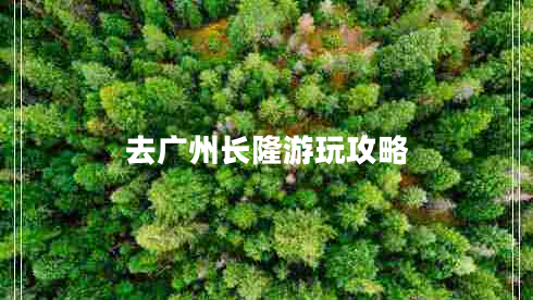去廣州長(cháng)隆游玩攻略