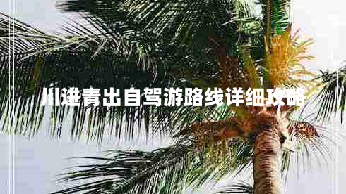 川進(jìn)青出自駕游路線(xiàn)詳細攻略