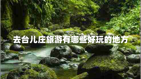 去臺兒莊旅游有哪些好玩的地方