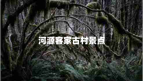 河源客家古村景點(diǎn)