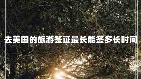 去美國的旅游簽證最長(cháng)能簽多長(cháng)時(shí)間
