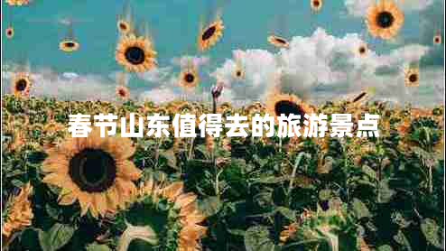 春節山東值得去的旅游景點(diǎn)