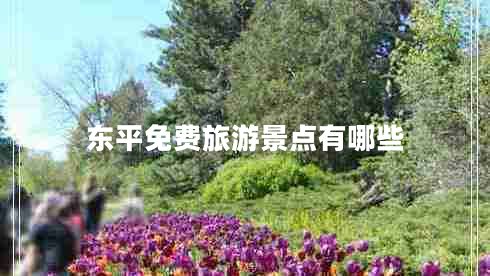 東平免費旅游景點(diǎn)有哪些