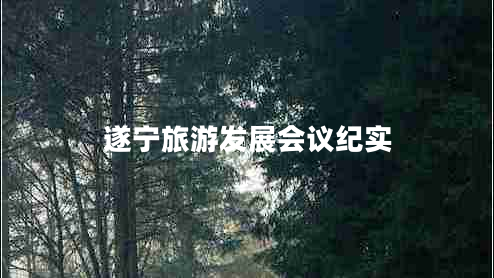 遂寧旅游發(fā)展會(huì )議紀實(shí)