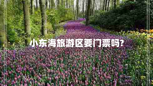 小東海旅游區要門(mén)票嗎?