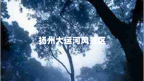 揚州大運河風(fēng)景區