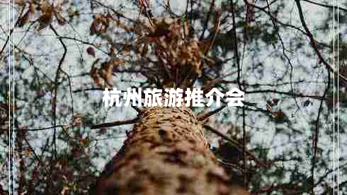 杭州旅游推介會(huì )