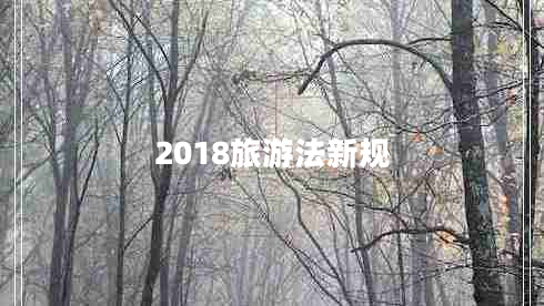 2018旅游法新規