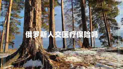 俄羅斯人交醫療保險嗎