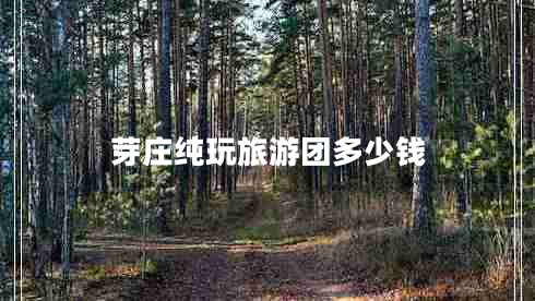 芽莊純玩旅游團多少錢(qián)