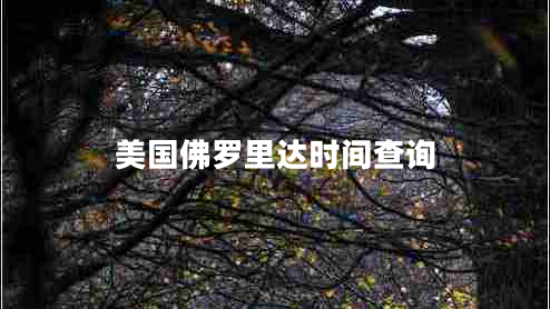 美國佛羅里達時(shí)間查詢(xún)