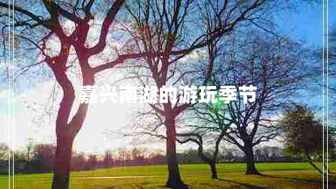 嘉興南湖的游玩季節