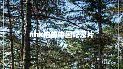 nhk拍的中國紀錄片