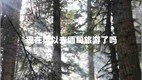 現在可以去緬甸旅游了嗎