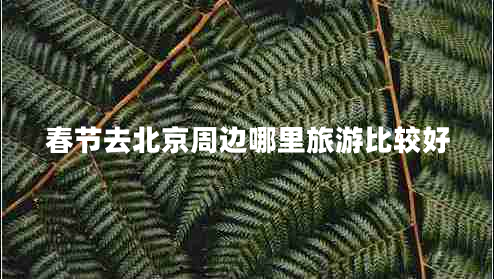 春節去北京周邊哪里旅游比較好