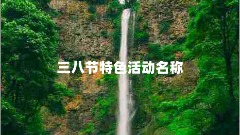 三八節特色活動(dòng)名稱(chēng)