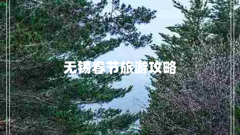無(wú)錫春節旅游攻略