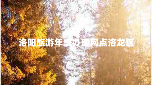 洛陽(yáng)旅游年票辦理網(wǎng)點(diǎn)洛龍區