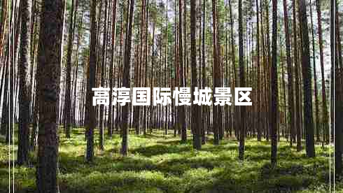 高淳國際慢城景區