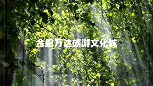 合肥萬(wàn)達旅游文化城