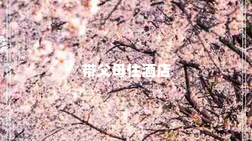 帶父母住酒店
