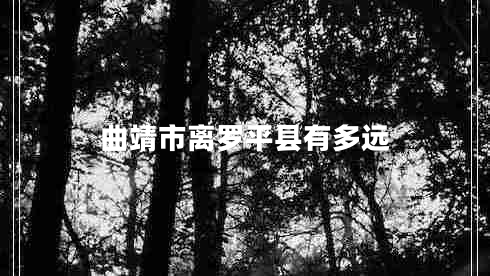 曲靖市離羅平縣有多遠