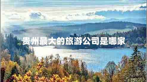 貴州最大的旅游公司是哪家
