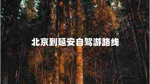 北京到延安自駕游路線(xiàn)