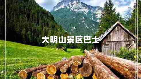 大明山景區巴士