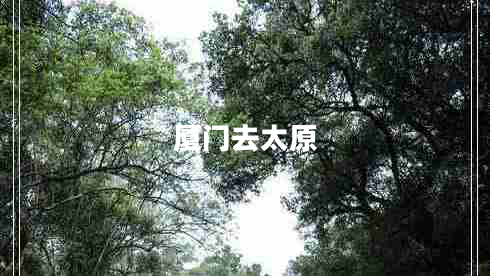 廈門(mén)去太原