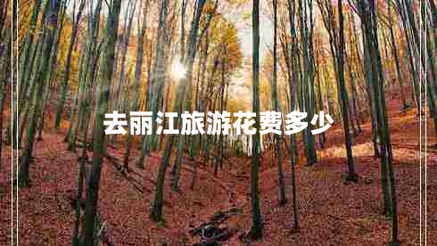 去麗江旅游花費多少