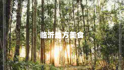 臨沂地方美食